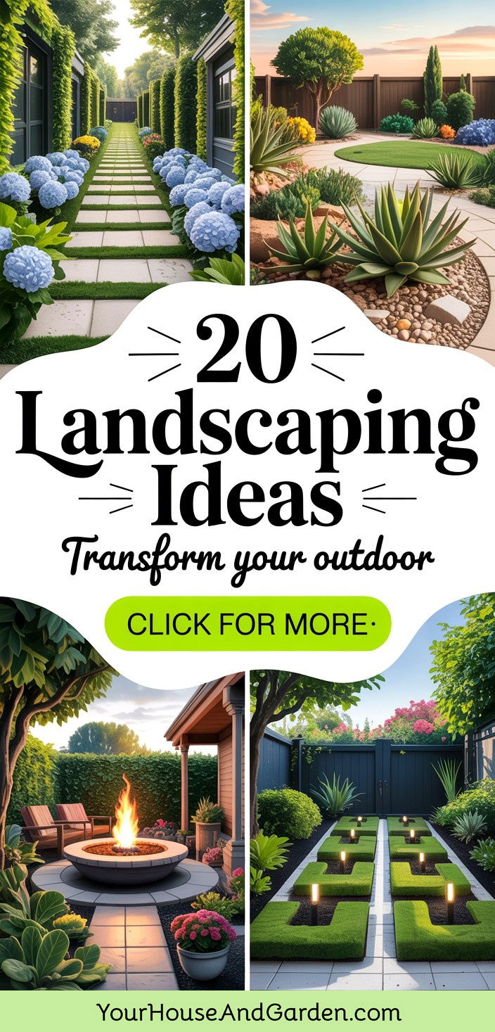 20 Landscaping Ideas Transform Your Outdoor Space Beautifully