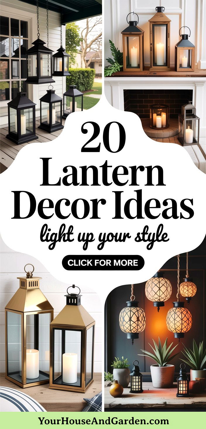 20 Lantern Decor Ideas Illuminate Your Home with Style