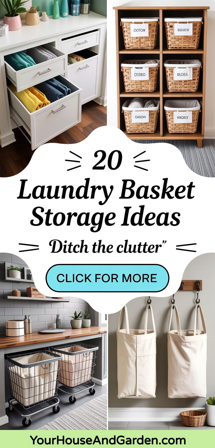 20 Laundry Basket Storage Ideas for an Organized Home - 20 Laundry Basket Storage Ideas for an Organized Home