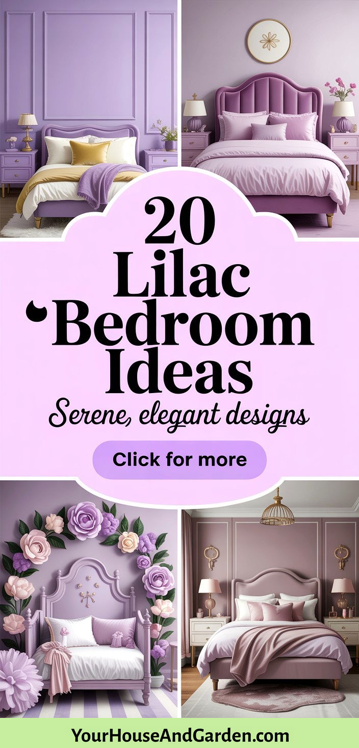 20 Lilac Bedroom Ideas Serene and Elegant Designs
