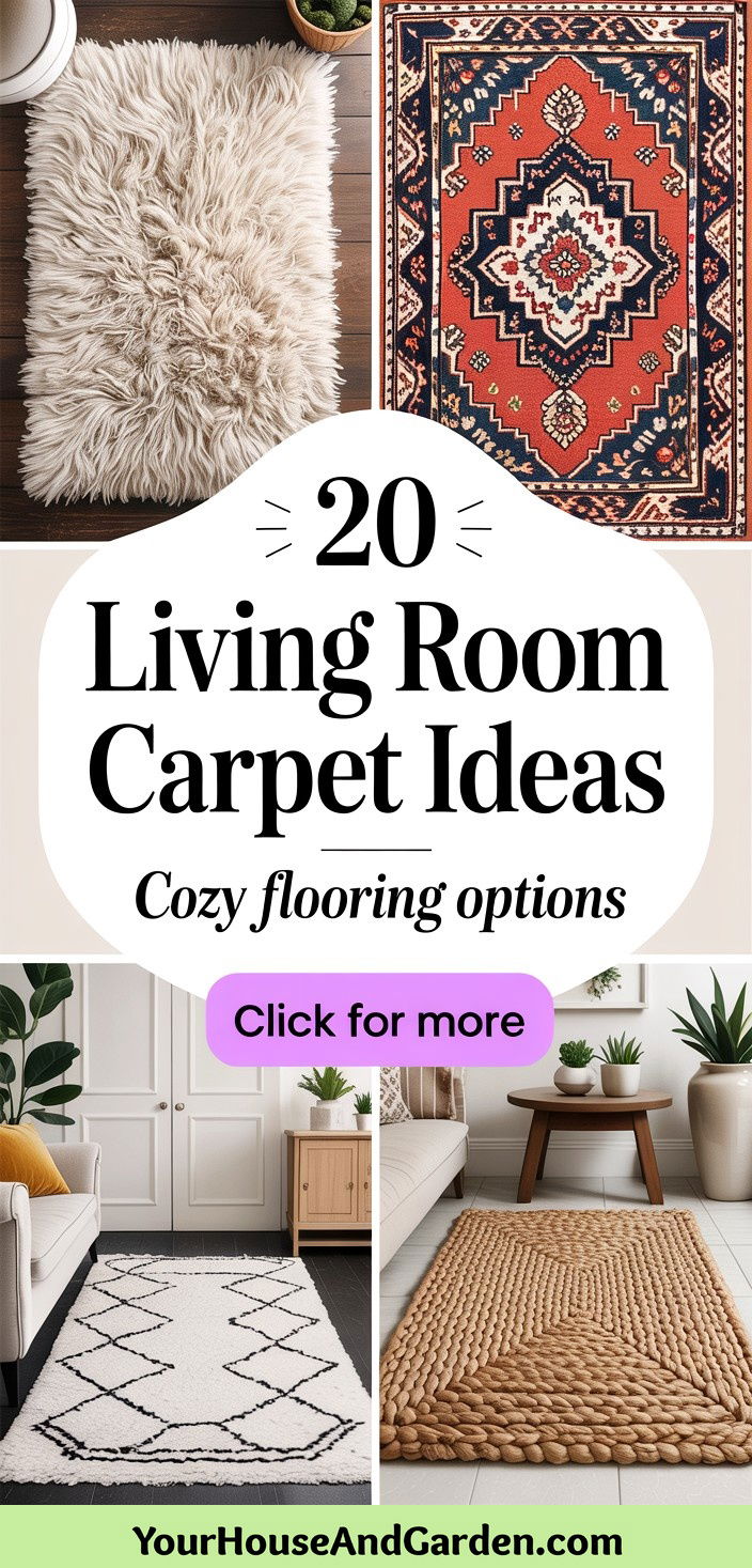 20 Living Room Carpet Ideas Cozy and Stylish Flooring Options