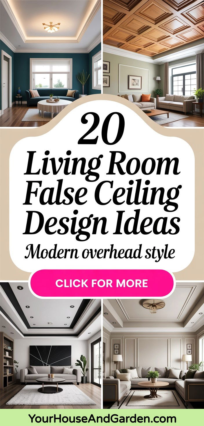20 Living Room False Ceiling Design Ideas Top Picks