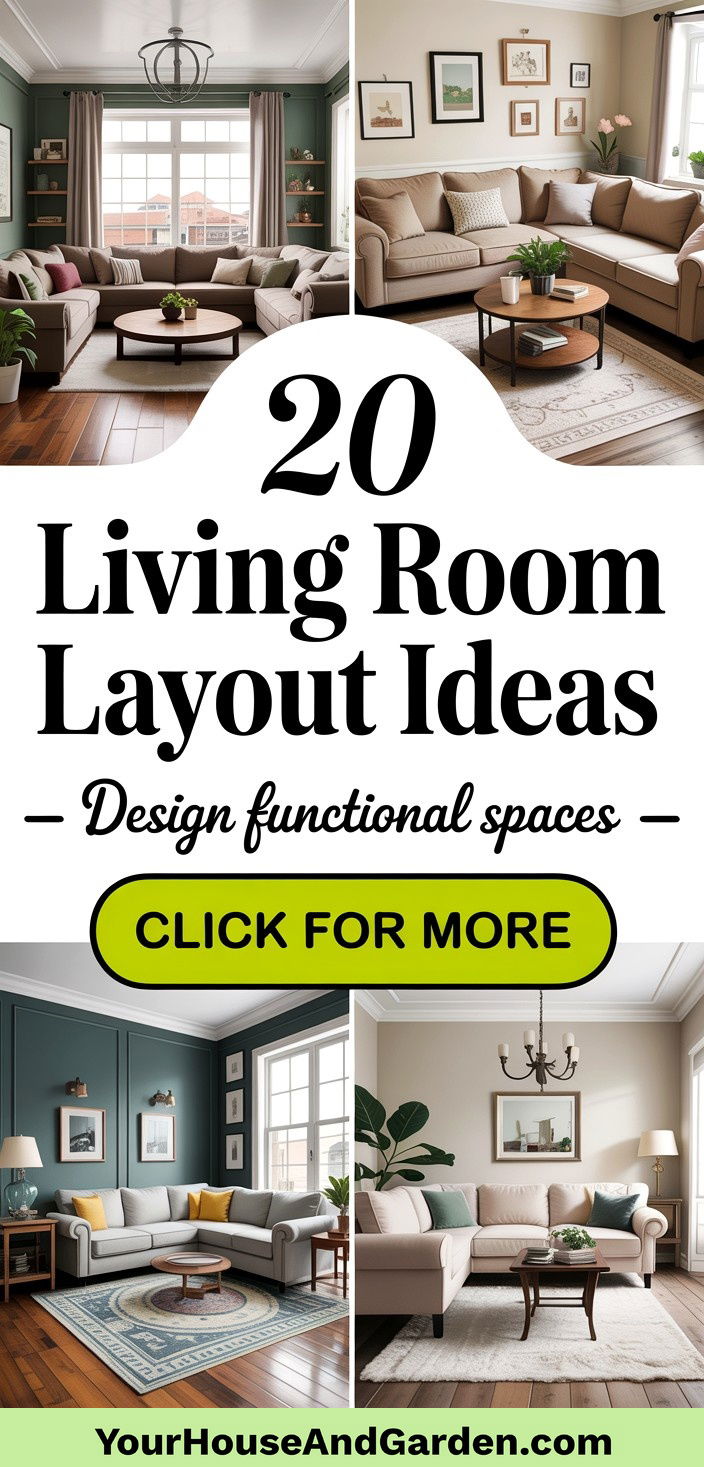 20 Living Room Layout Ideas Design a Functional Space