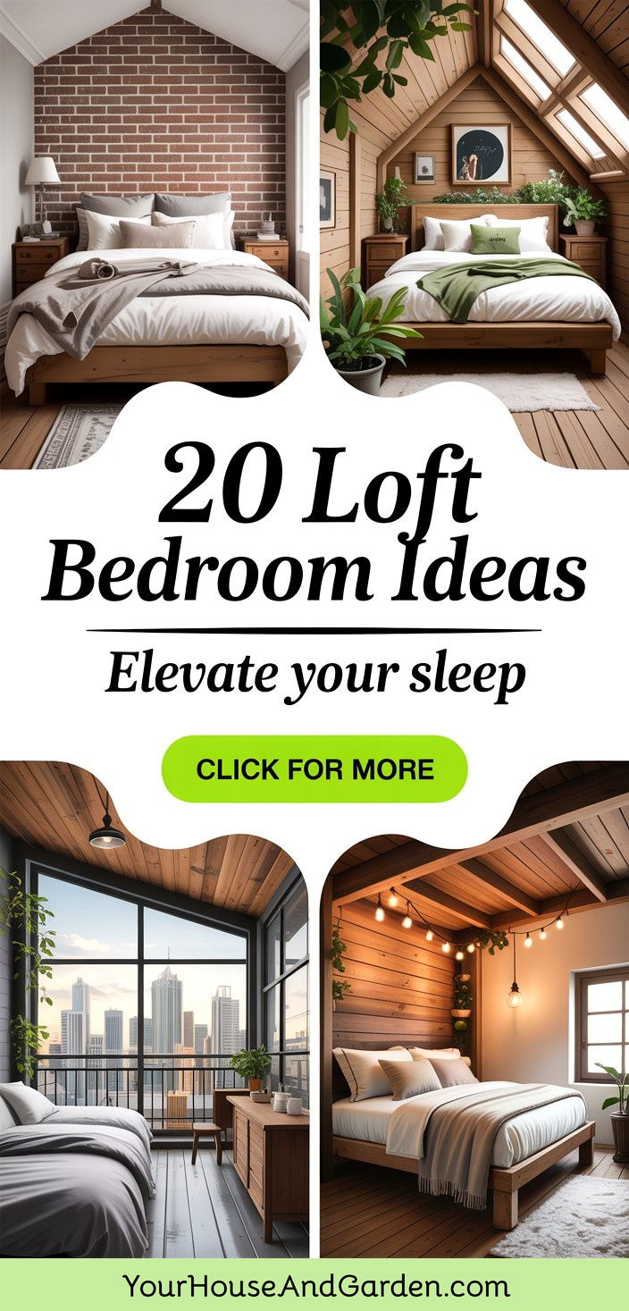 20 Loft Bedroom Ideas for Modern and Airy Sleeping Spaces - 20 Loft Bedroom Ideas for Modern and Airy Sleeping Spaces