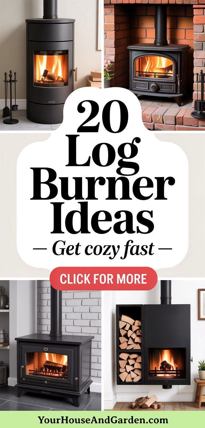 20 Log Burner Ideas Cozy and Modern Fireplace Designs