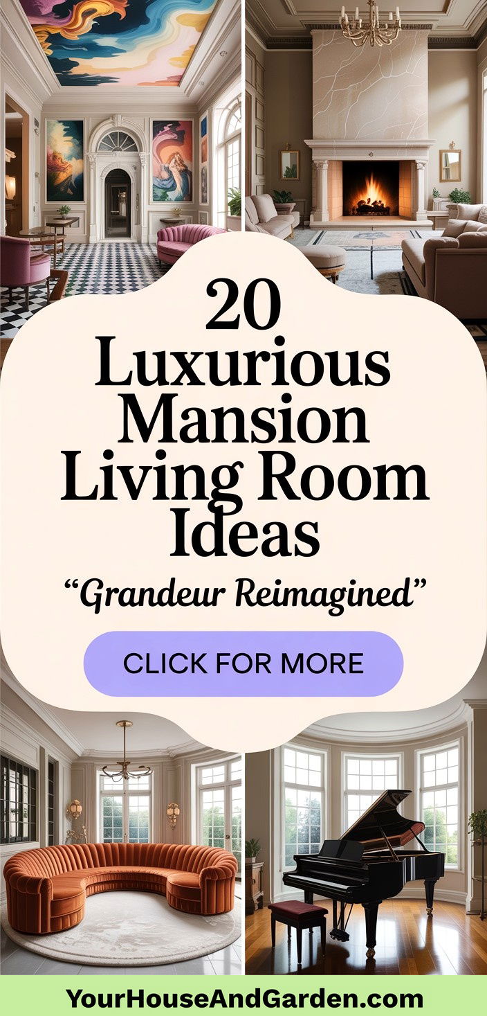 20 Luxurious Mansion Living Room Ideas for Grand Spaces - 20 Luxurious Mansion Living Room Ideas for Grand Spaces