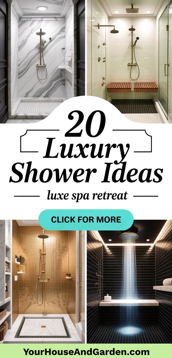 20 Luxury Shower Ideas Spa-Like Retreats for Your Bathroom