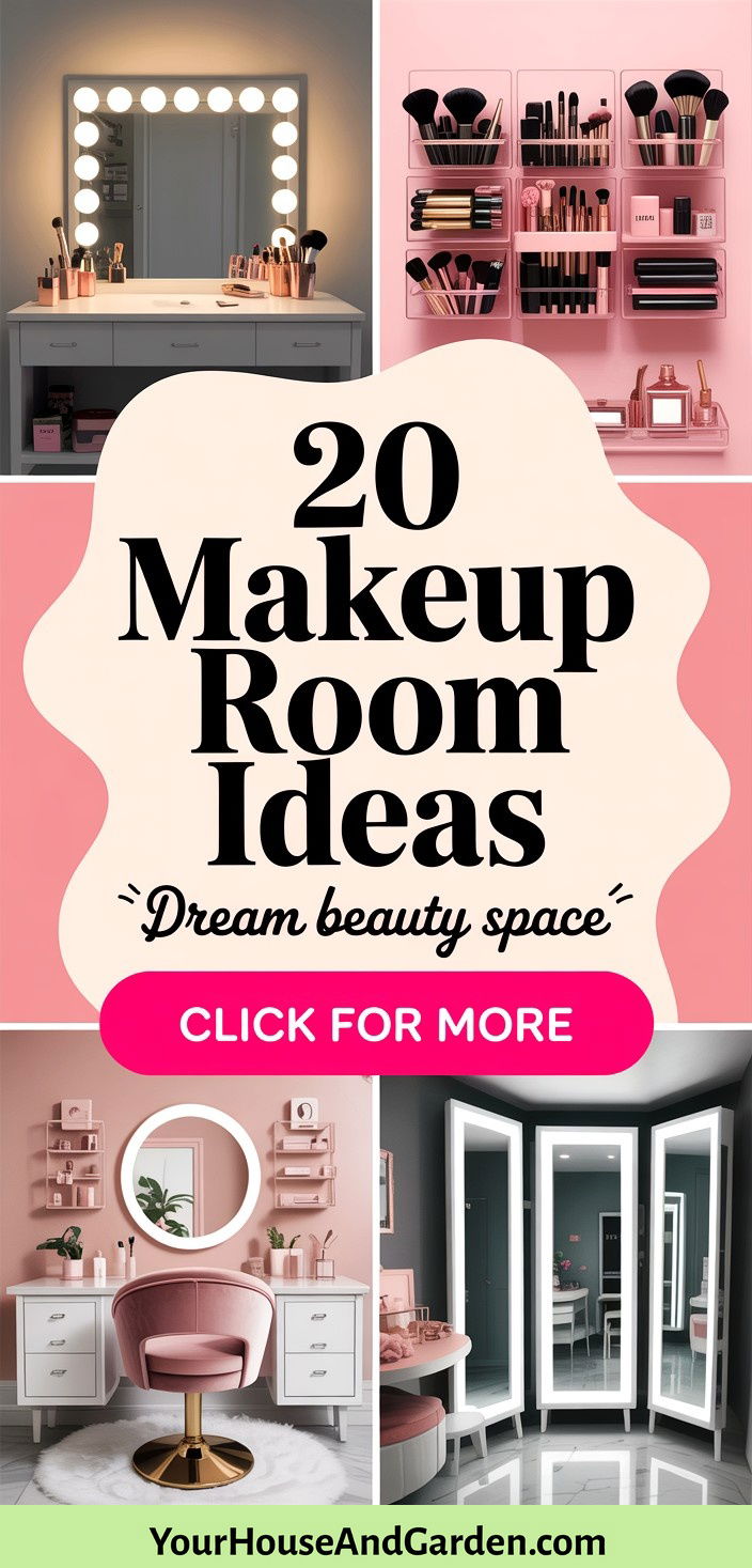 20 Makeup Room Ideas Dream Beauty Space Inspiration