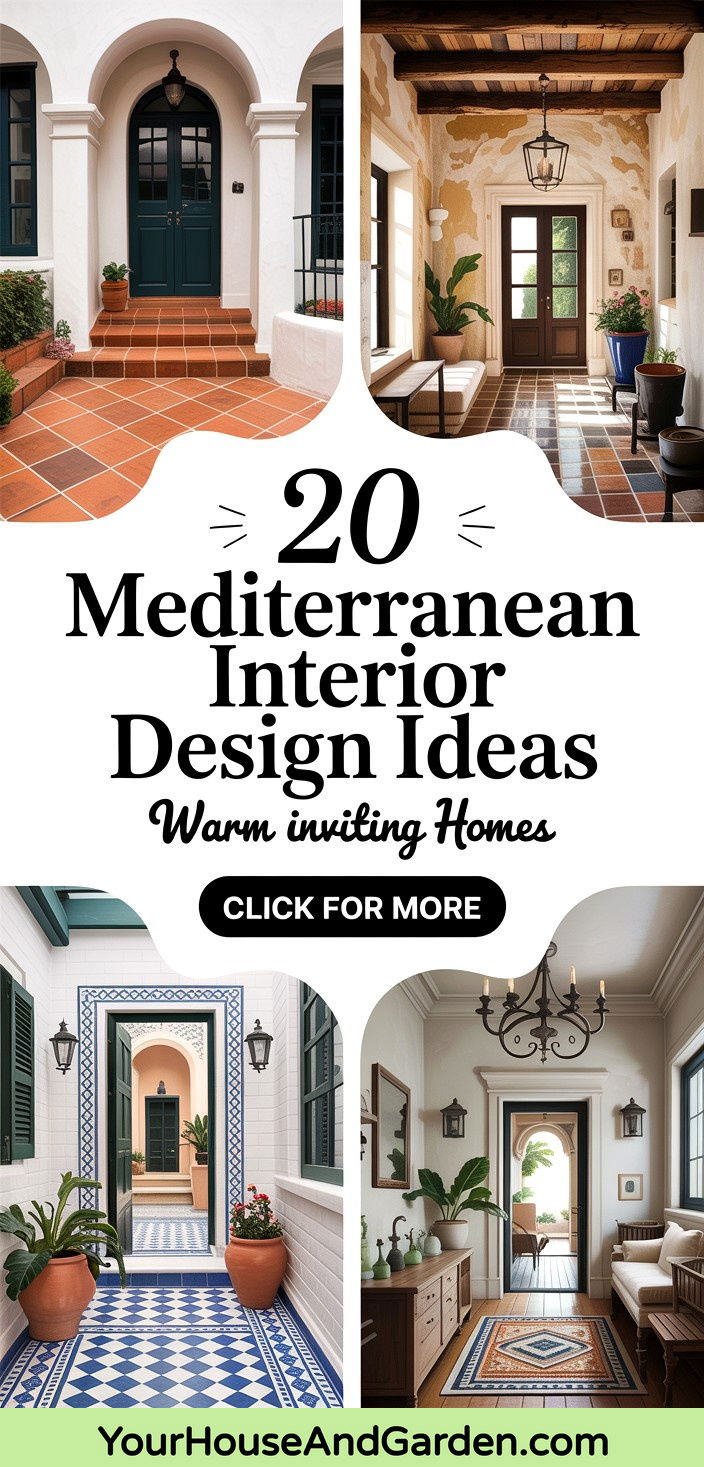 20 Mediterranean Interior Design Ideas for Warm Inviting Homes - 20 Mediterranean Interior Design Ideas for Warm, Inviting Homes