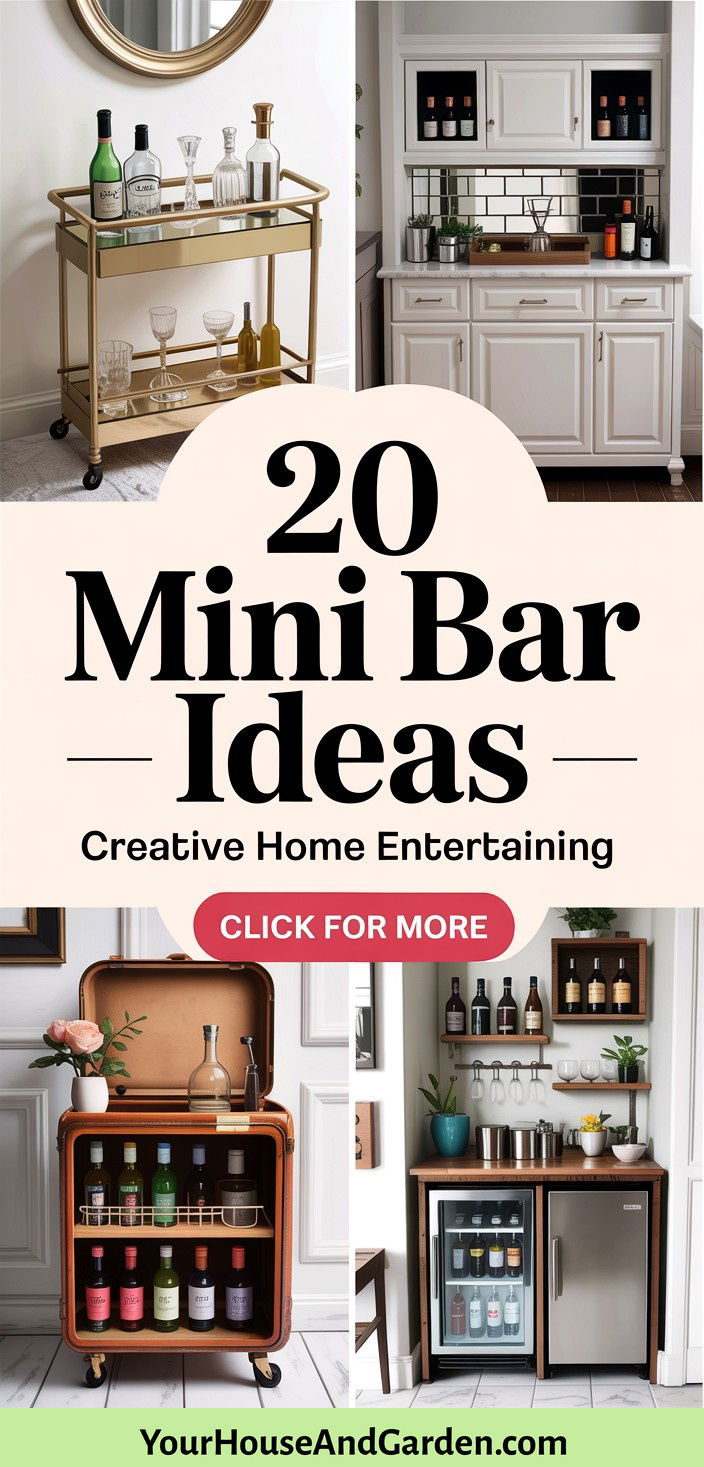 20 Mini Bar Ideas Creative Home Entertainment Solutions