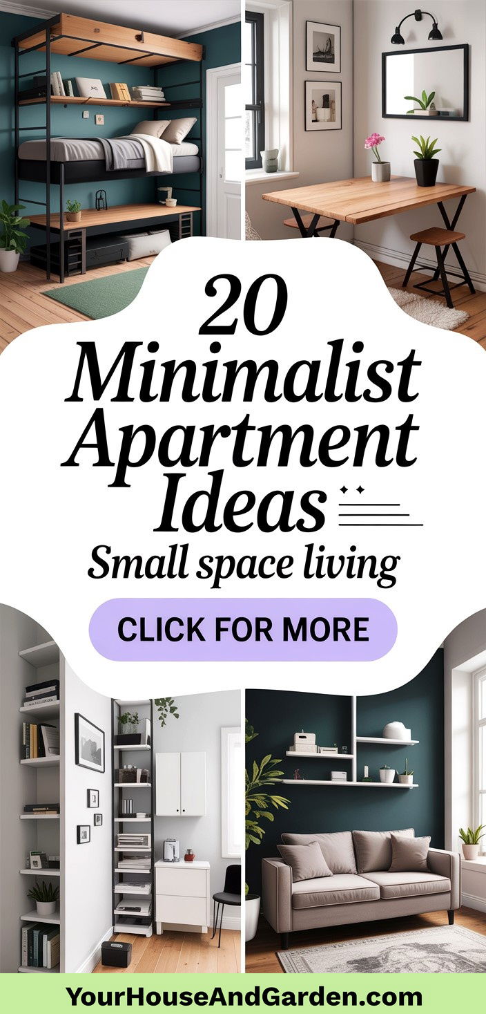 20 Minimalist Apartment Ideas Stylish Small-Space Living