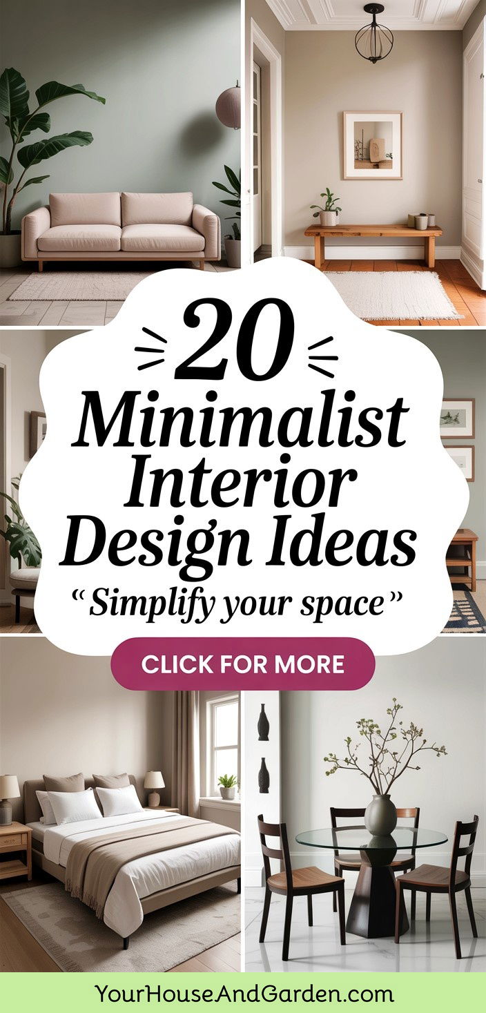 20 Minimalist Interior Design Ideas Simplify Your Space