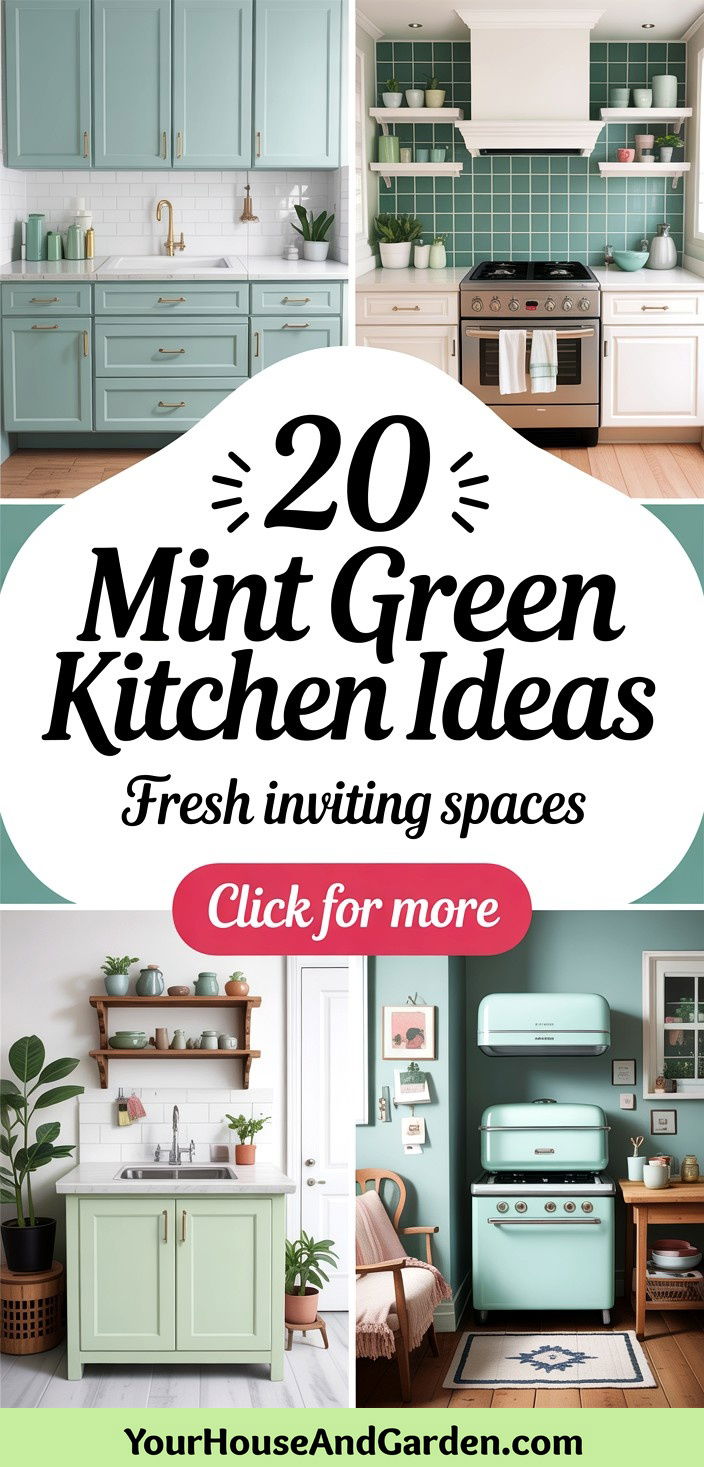 20 Mint Green Kitchen Ideas for Fresh Inviting Culinary Spaces - 20 Mint Green Kitchen Ideas for Fresh, Inviting Culinary Spaces