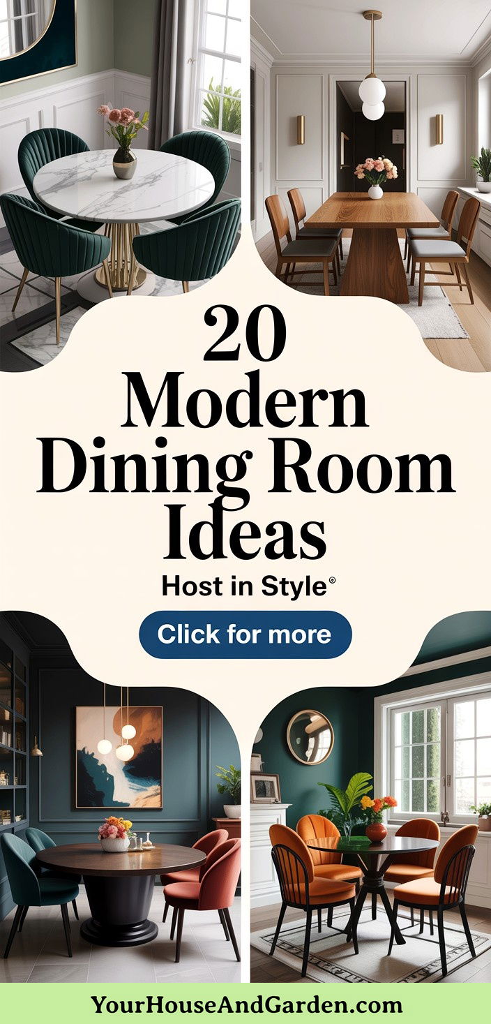 20 Modern Dining Room Ideas Contemporary Entertaining Spaces