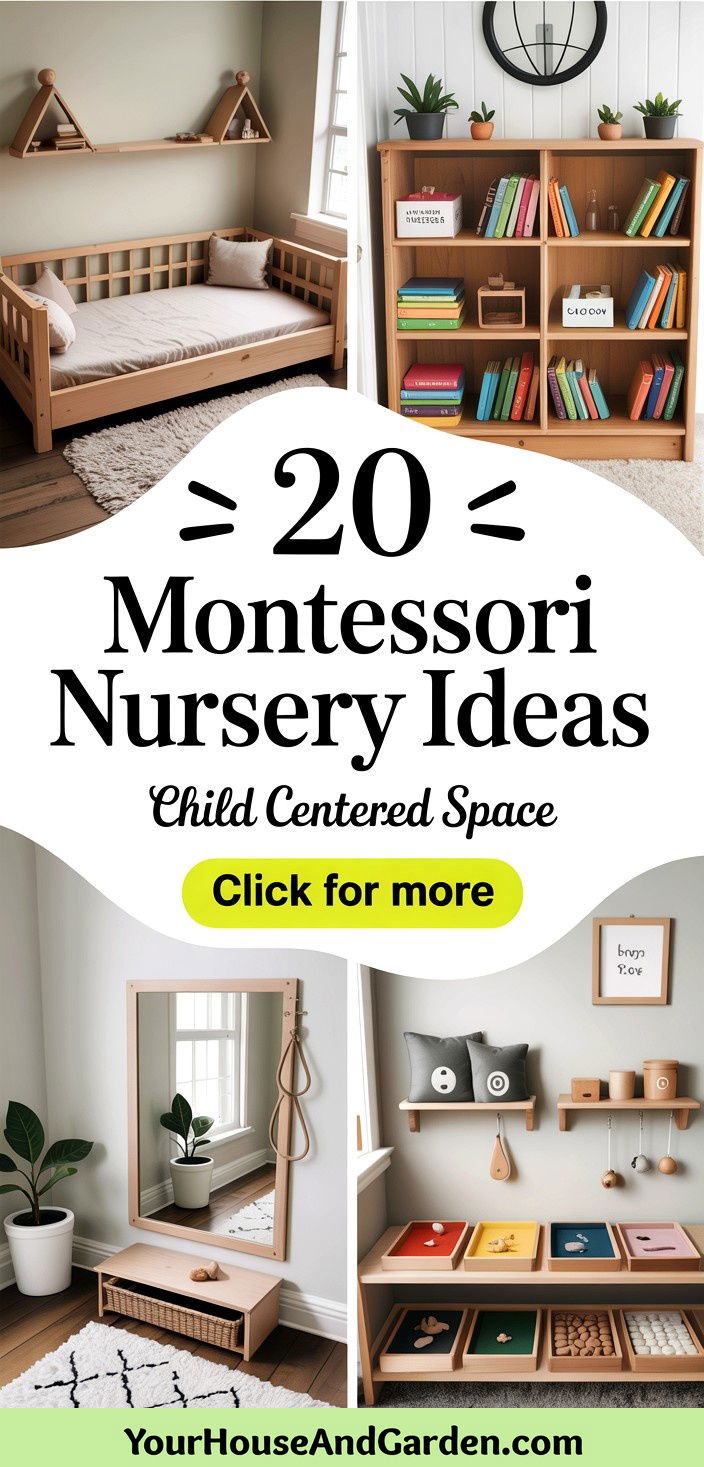 20 Montessori Nursery Ideas for a Child-Centered Space - 20 Montessori Nursery Ideas for a Child-Centered Space