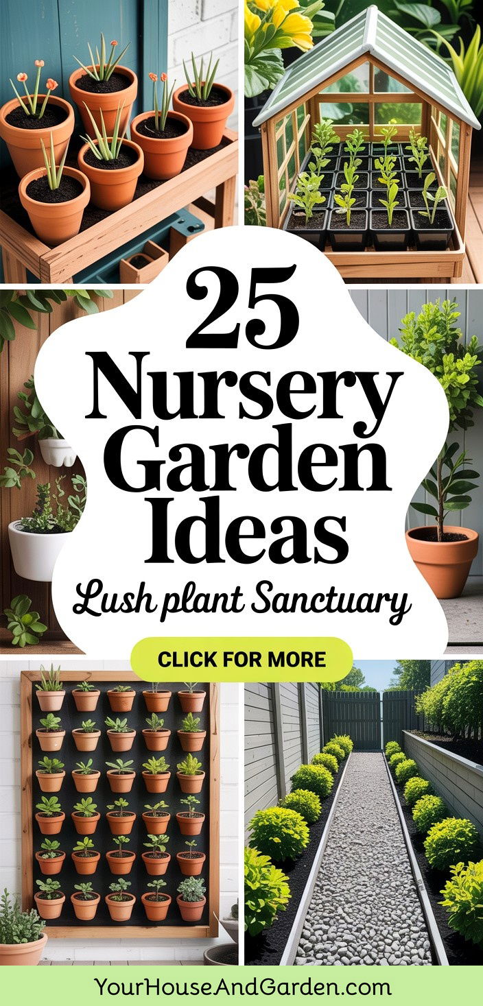 25 Nursery Garden Ideas for a Beautiful Plant Sanctuary - 25 Nursery Garden Ideas for a Beautiful Plant Sanctuary