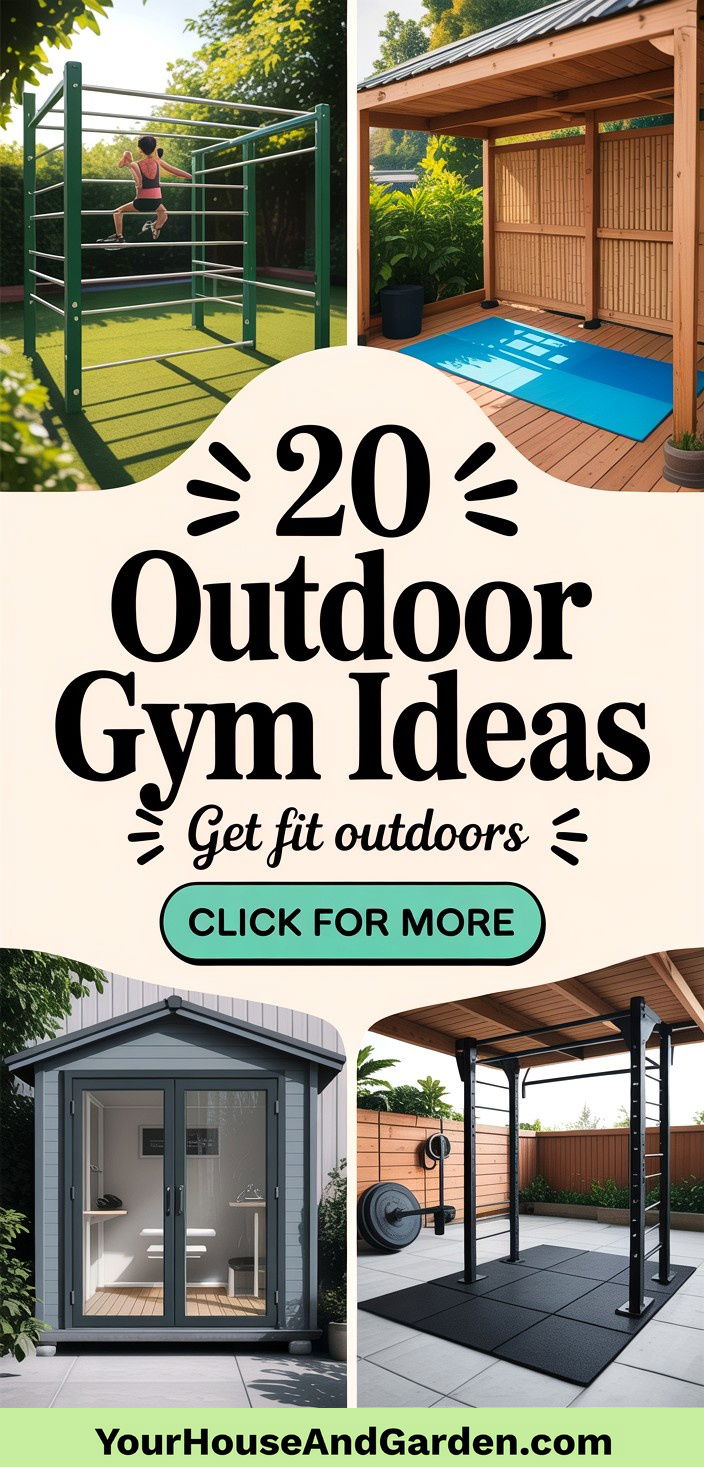 20 Outdoor Gym Ideas Fresh Air Fitness Solutions