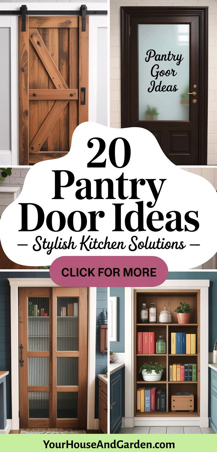 20 Pantry Door Ideas Stylish and Functional Kitchen Solutions