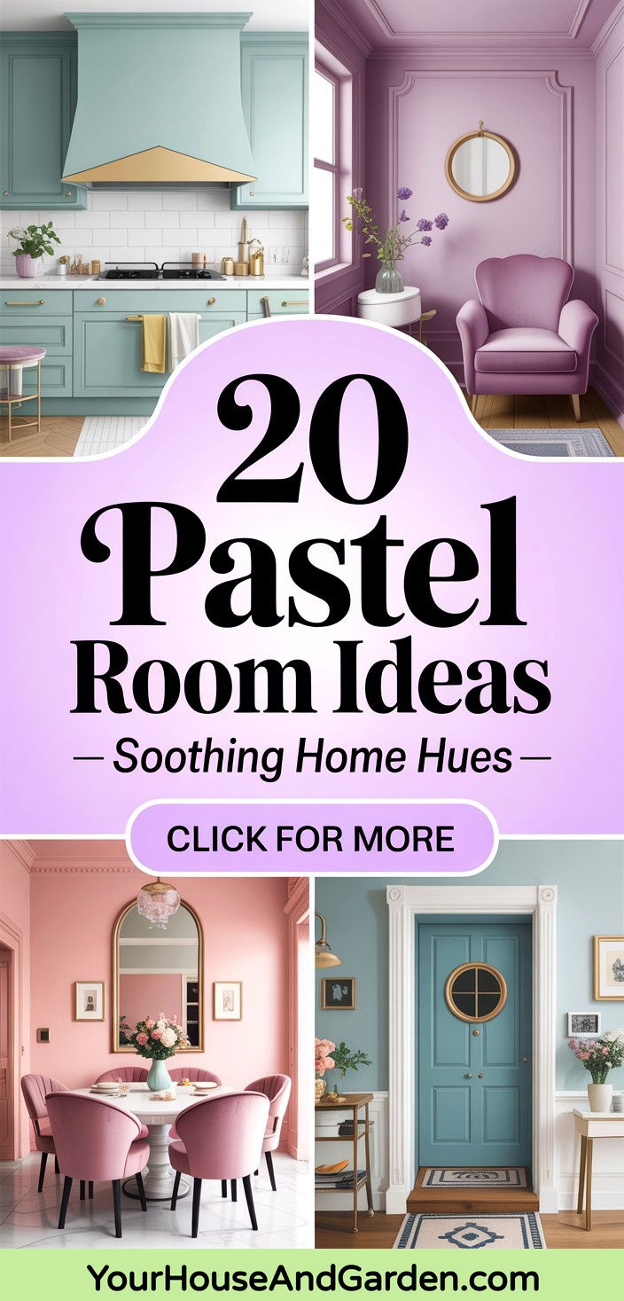 20 Pastel Room Ideas for Soothing Hues in Any Home Space - 20 Pastel Room Ideas for Soothing Hues in Any Home Space