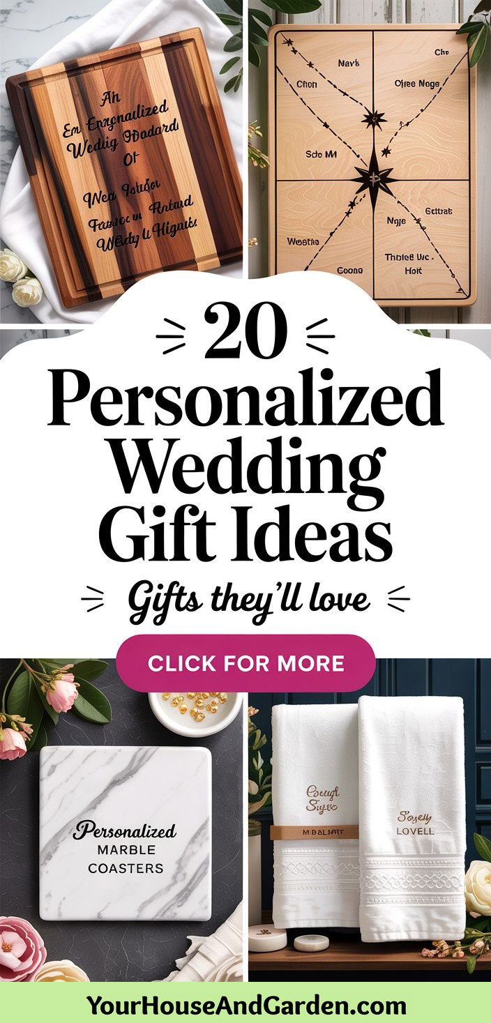 20 Personalized Wedding Gift Ideas for Every Couple - 20 Personalized Wedding Gift Ideas for Every Couple