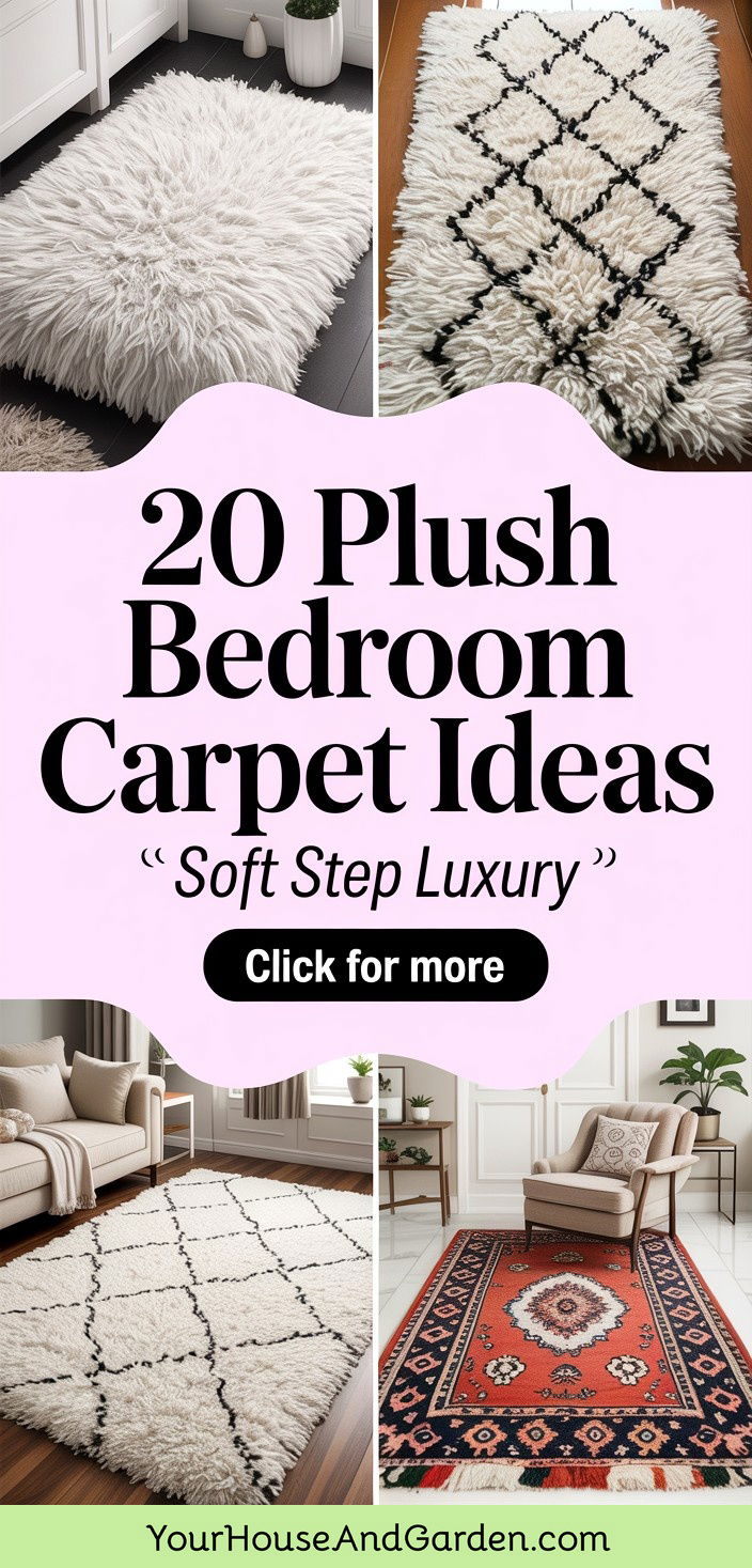 20 Plush Bedroom Carpet Ideas for Ultimate Foot Comfort - 20 Plush Bedroom Carpet Ideas for Ultimate Foot Comfort