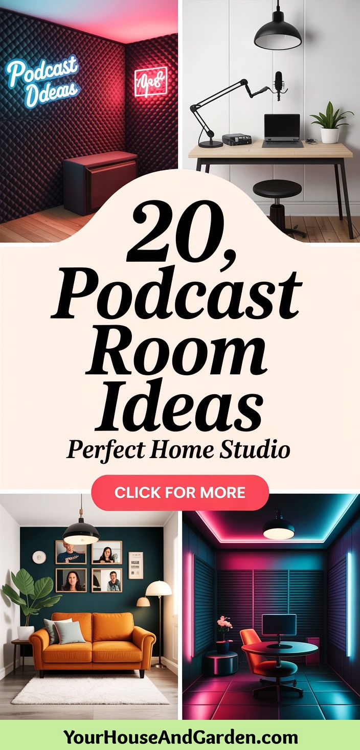 20 Podcast Room Ideas Design the Perfect Home Studio