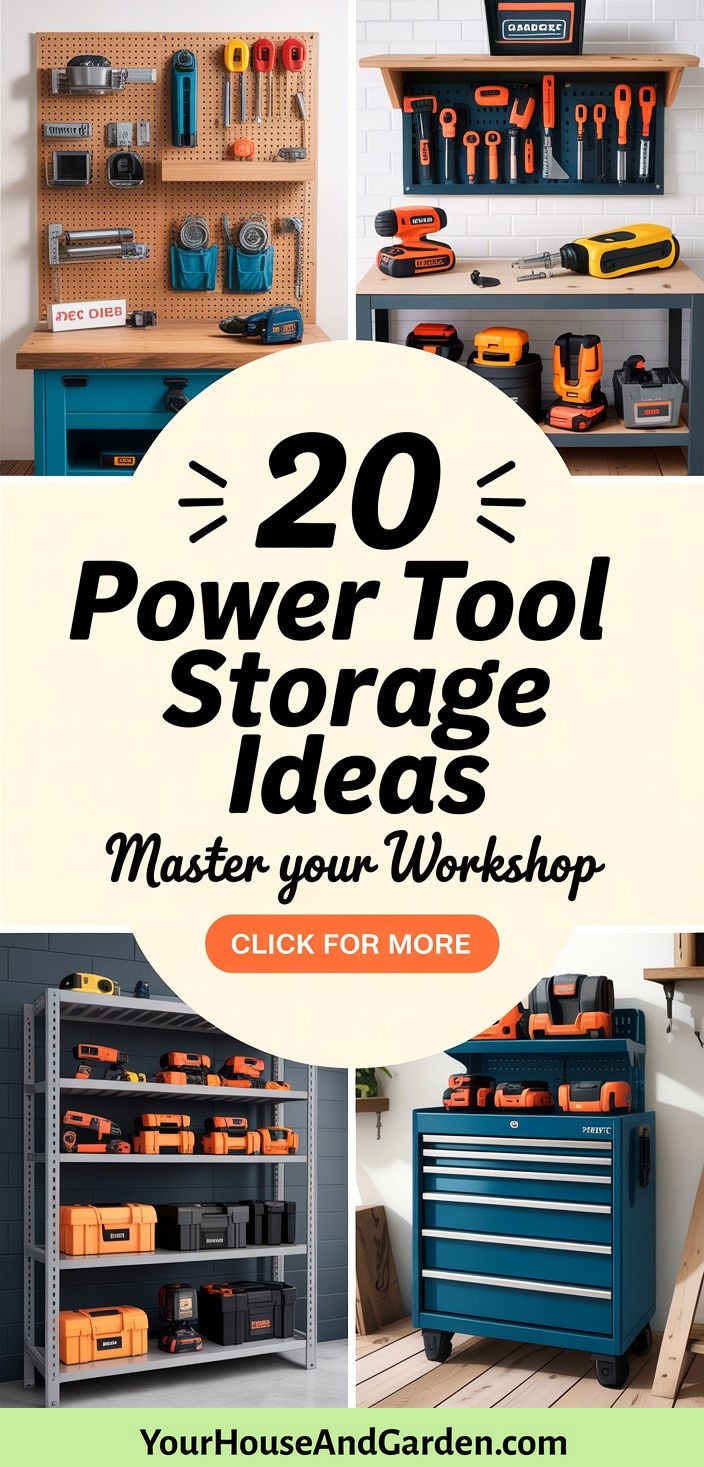 20 Power Tool Storage Ideas Organize Your Workshop