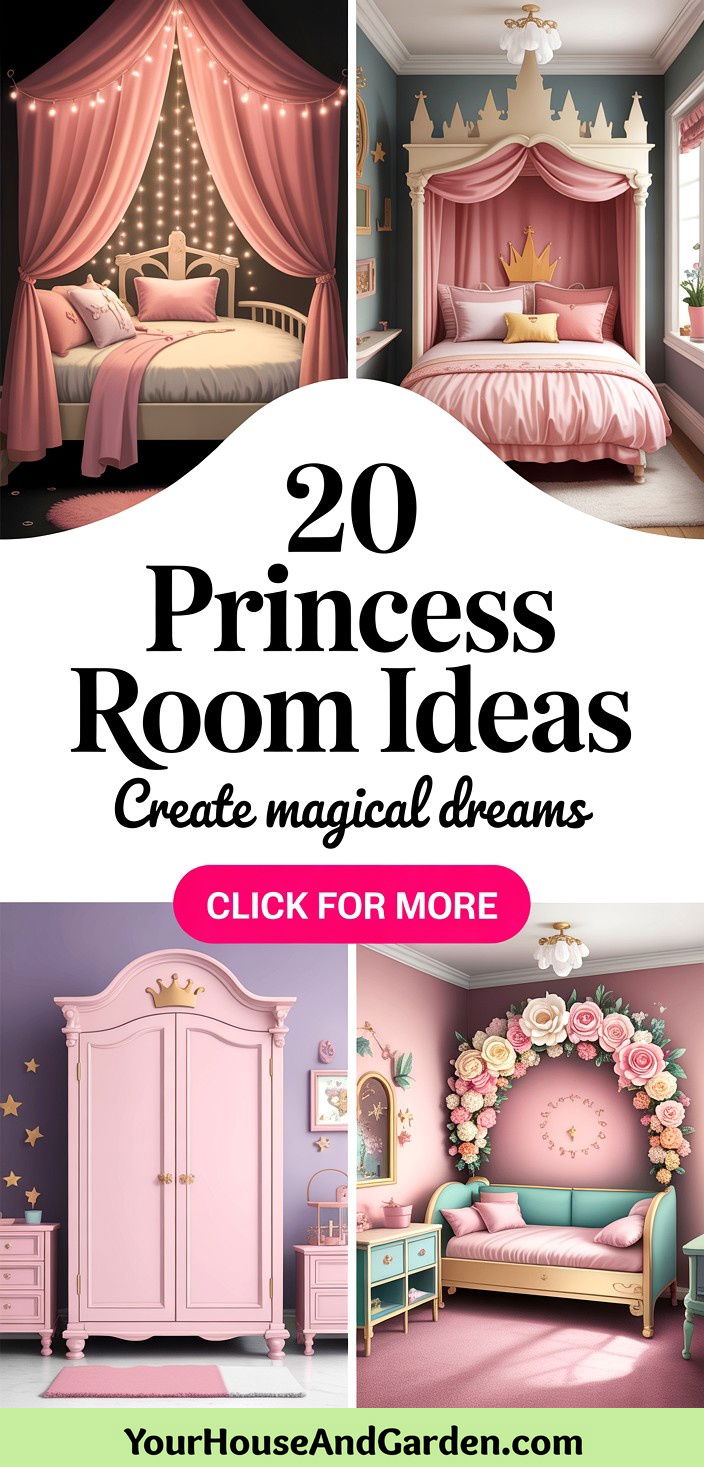20 Princess Room Ideas Create a Magical Kingdom for Kids