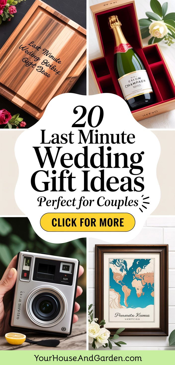 20 Quick Last Minute Wedding Gift Ideas for the Couple - 20 Quick Last Minute Wedding Gift Ideas for the Couple
