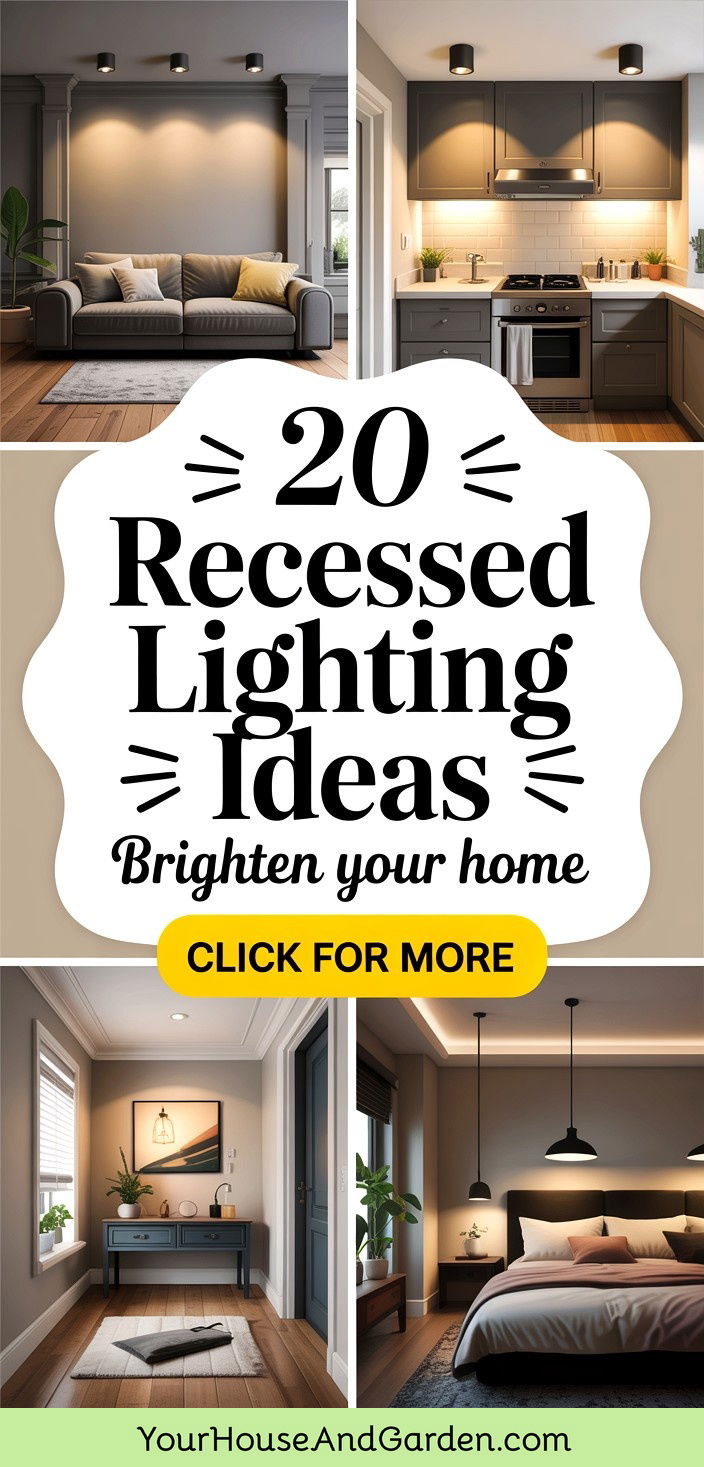 20 Recessed Lighting Ideas to Brighten Your Home - 20 Recessed Lighting Ideas to Brighten Your Home