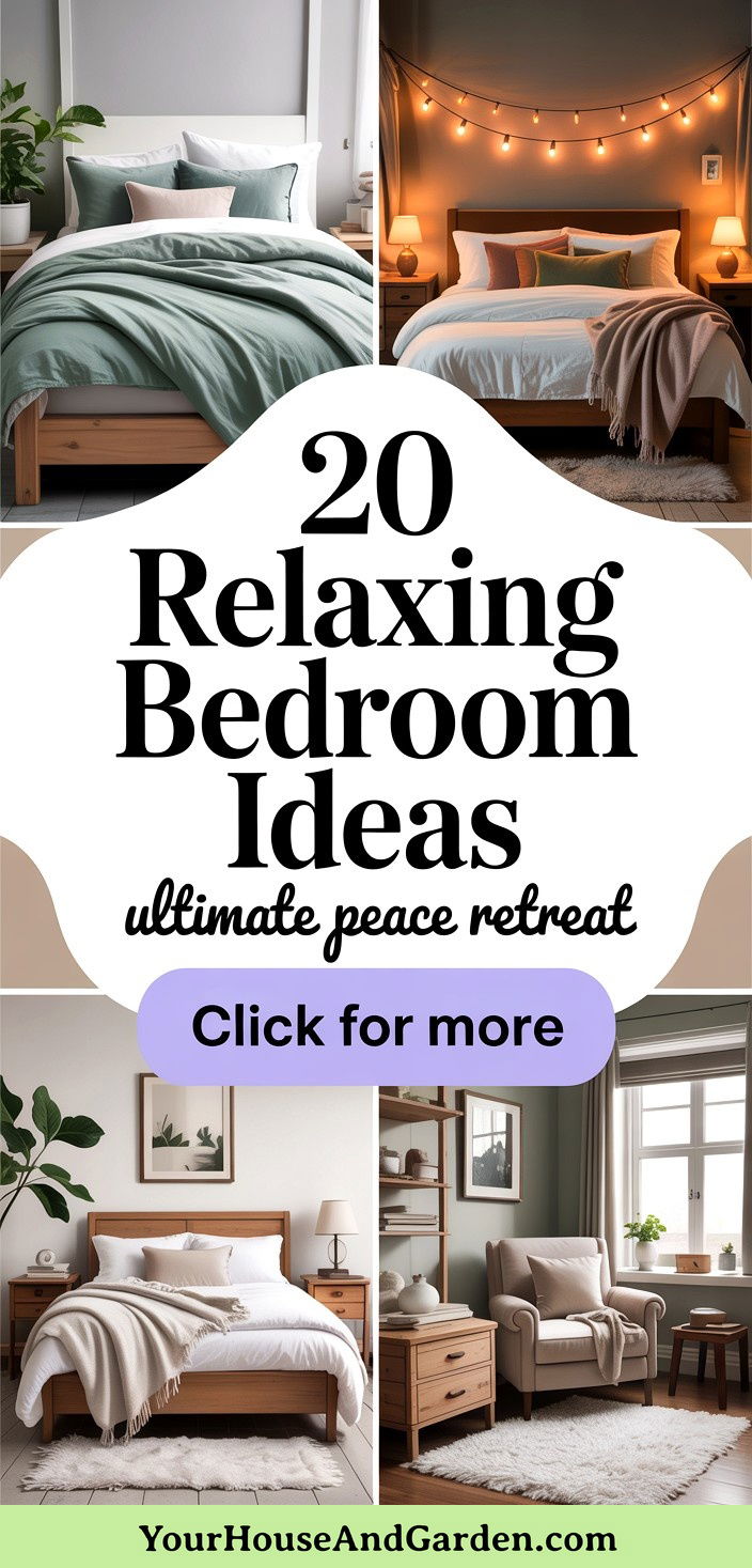 20 Relaxing Bedroom Ideas to Design Your Ultimate Peace Retreat - 20 Relaxing Bedroom Ideas to Design Your Ultimate Peace Retreat