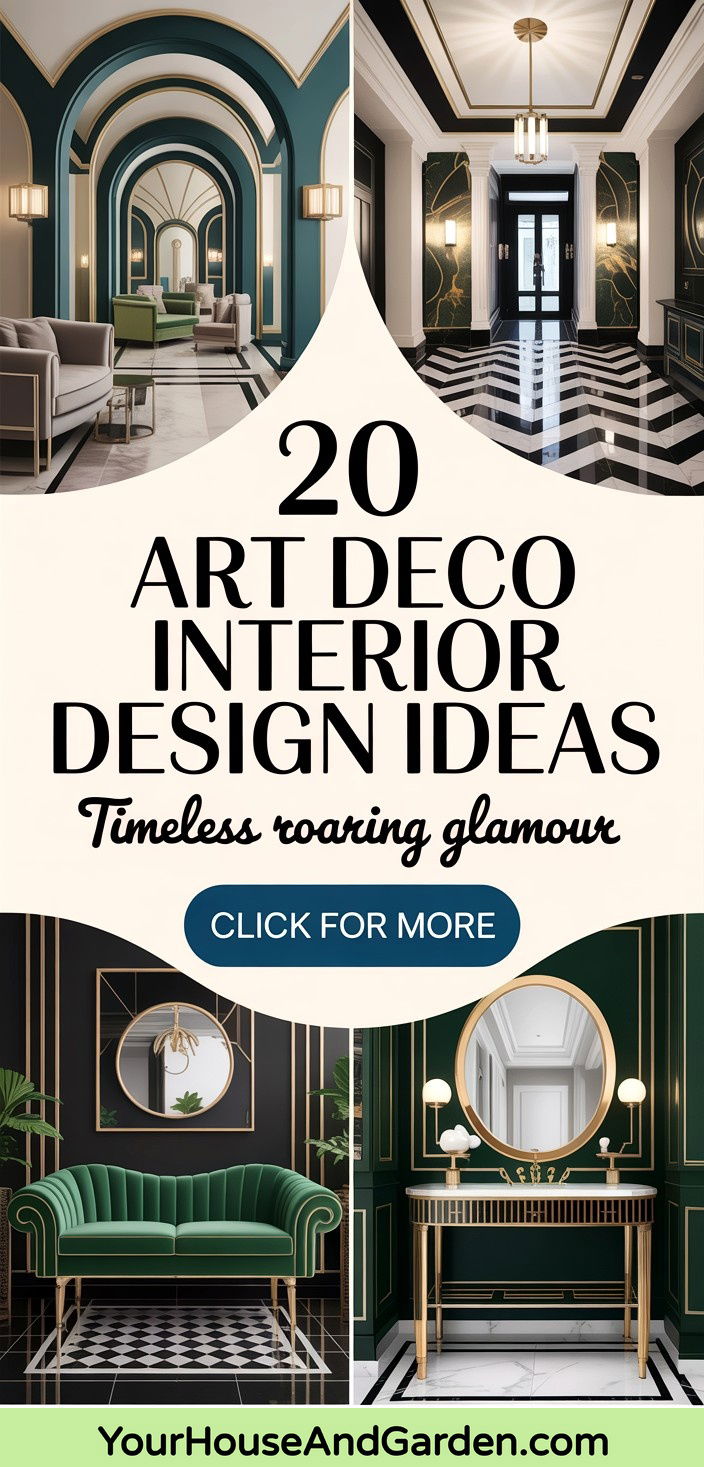 Roaring Twenties Revival 20 Art Deco Interior Design Inspirations