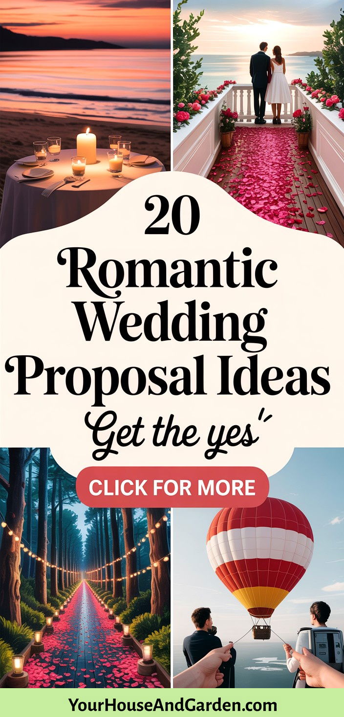 20 Romantic Wedding Proposal Ideas for an Unforgettable Yes - 20 Romantic Wedding Proposal Ideas for an Unforgettable Yes