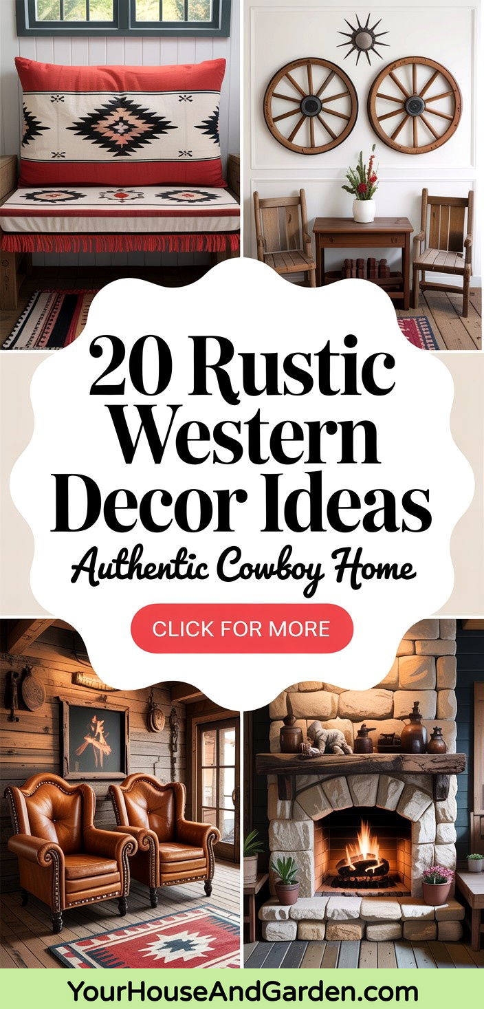 20 Rustic Western Decor Ideas for an Authentic Cowboy-Inspired Home - 20 Rustic Western Decor Ideas for an Authentic Cowboy-Inspired Home