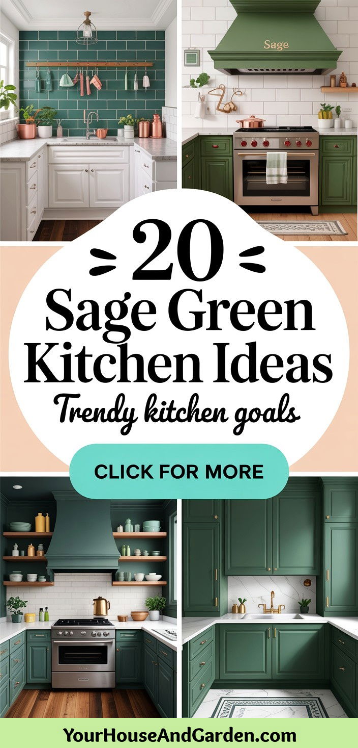 20 Sage Green Kitchen Ideas Calming and Trendy Design Inspo