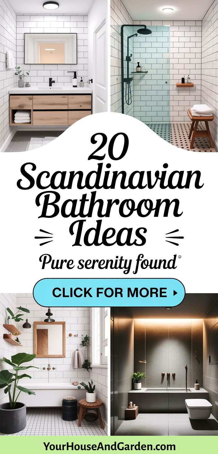 20 Scandinavian Bathroom Ideas for a Serene Retreat - 20 Scandinavian Bathroom Ideas for a Serene Retreat
