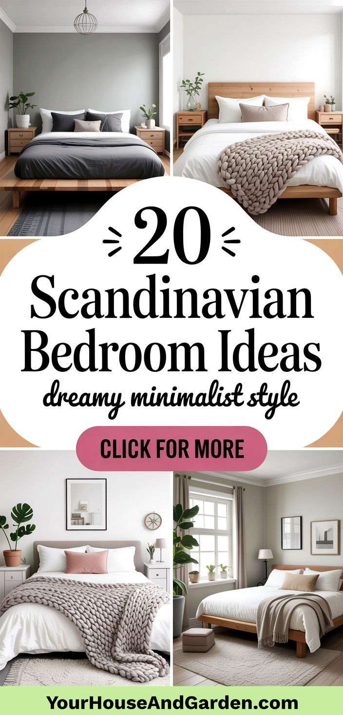 20 Scandinavian Bedroom Ideas Minimalist and Cozy Space