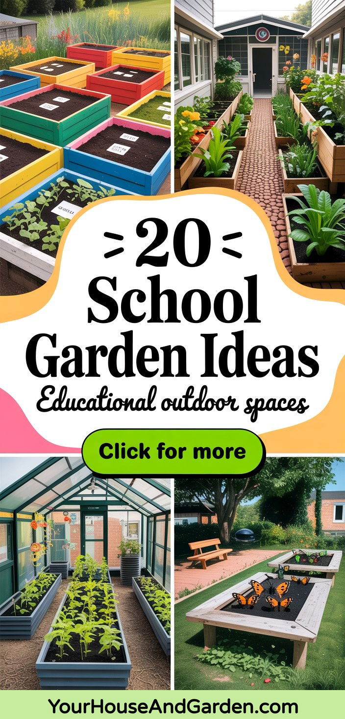 20 School Garden Ideas Educational Outdoor Spaces