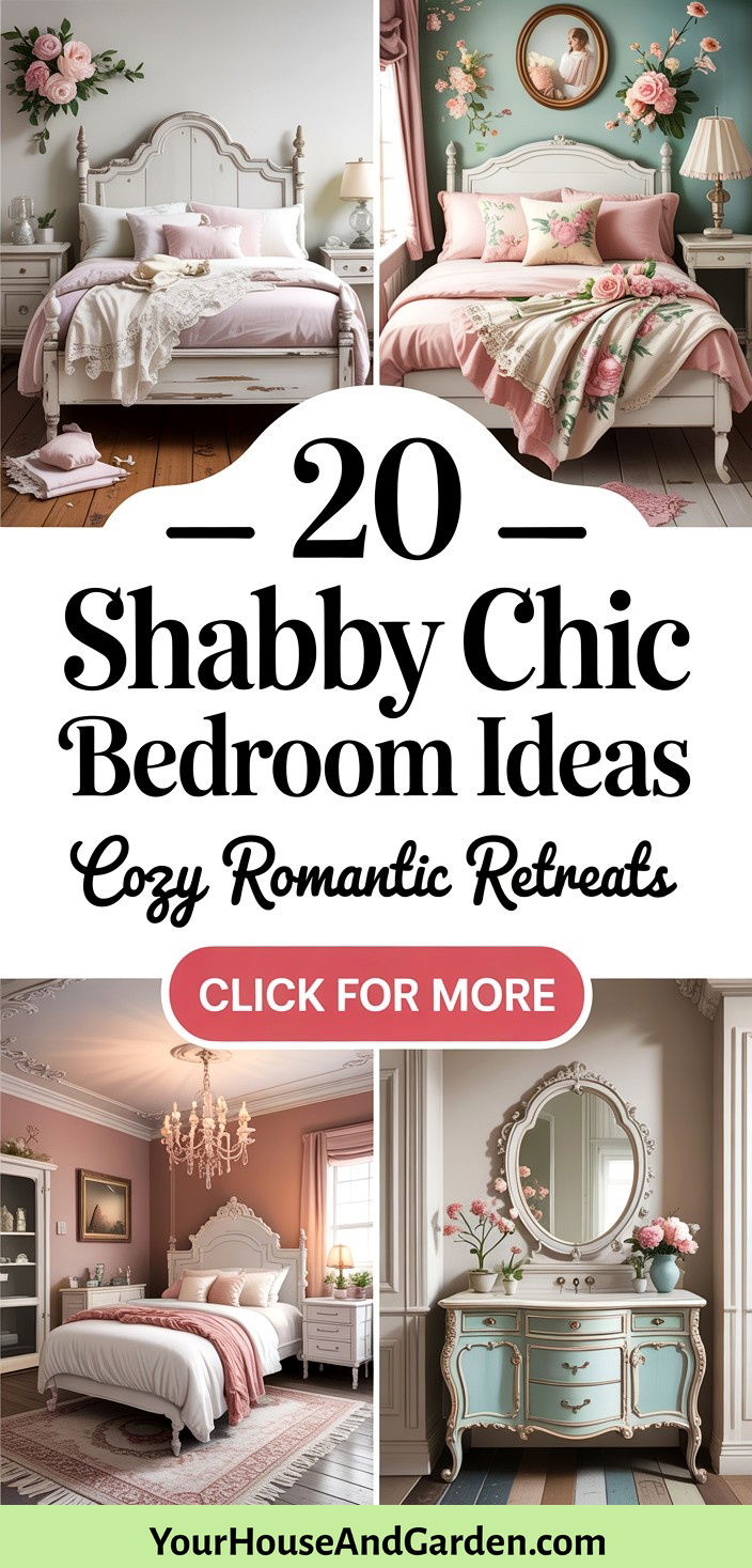 20 Shabby Chic Bedroom Ideas for Cozy Romantic Retreats - 20 Shabby Chic Bedroom Ideas for Cozy Romantic Retreats