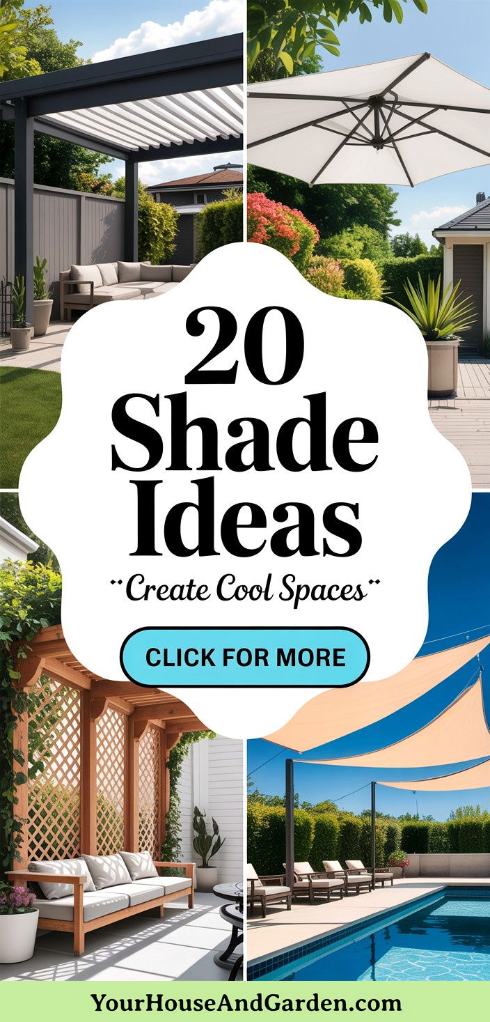 20 Shade Ideas for Creating Cool Outdoor Living Spaces - 20 Shade Ideas for Creating Cool Outdoor Living Spaces
