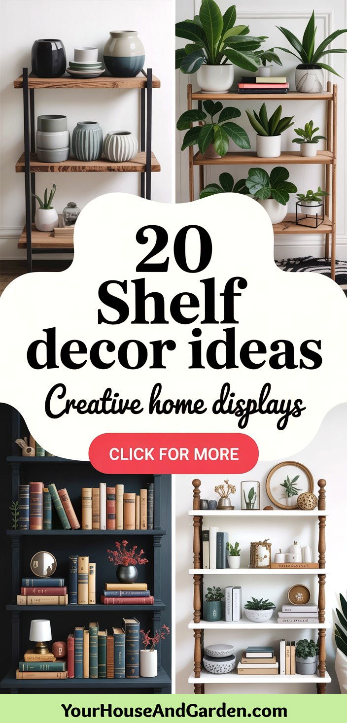 20 Shelf Decor Ideas Creative Displays for Stylish Homes