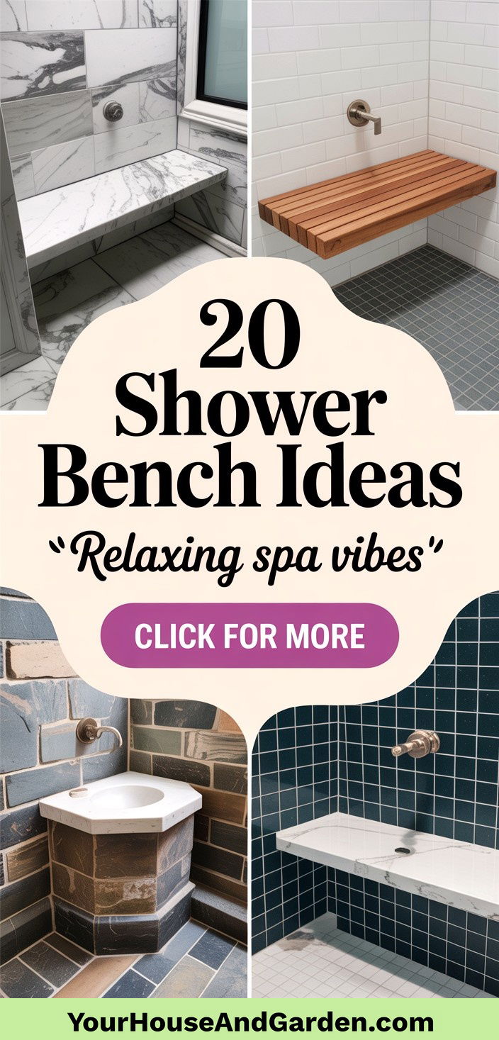 20 Shower Bench Ideas Functional and Stylish Bathroom Seating