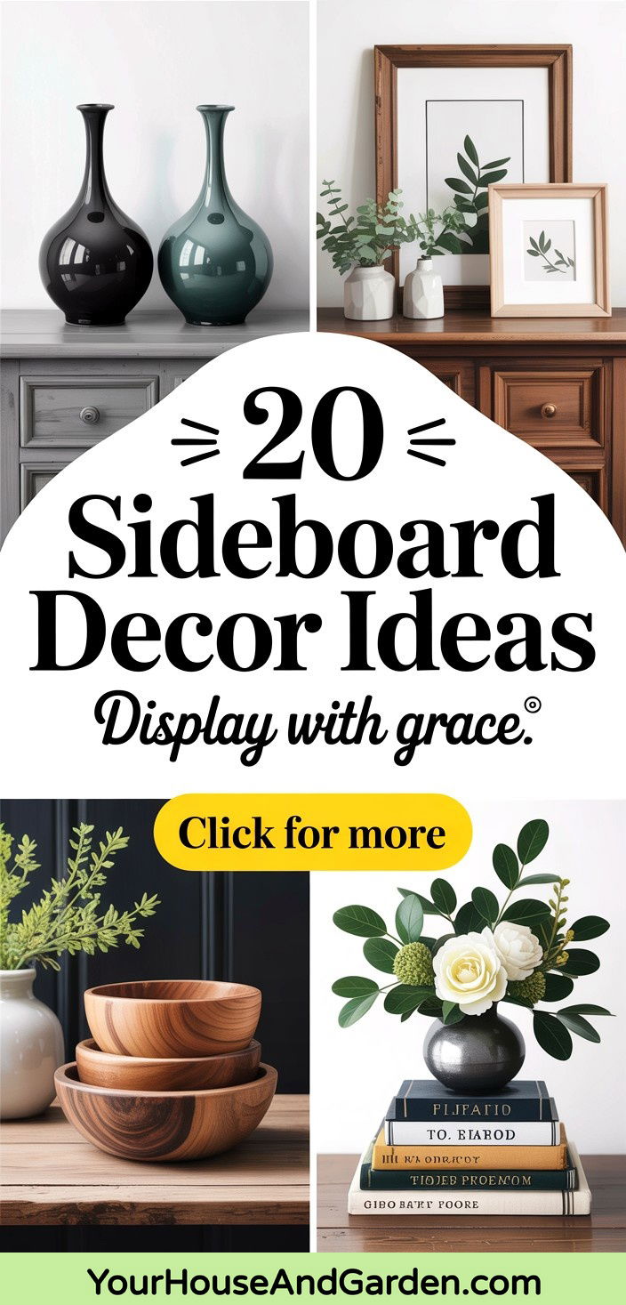 20 Sideboard Decor Ideas Stylish Storage and Display Tips