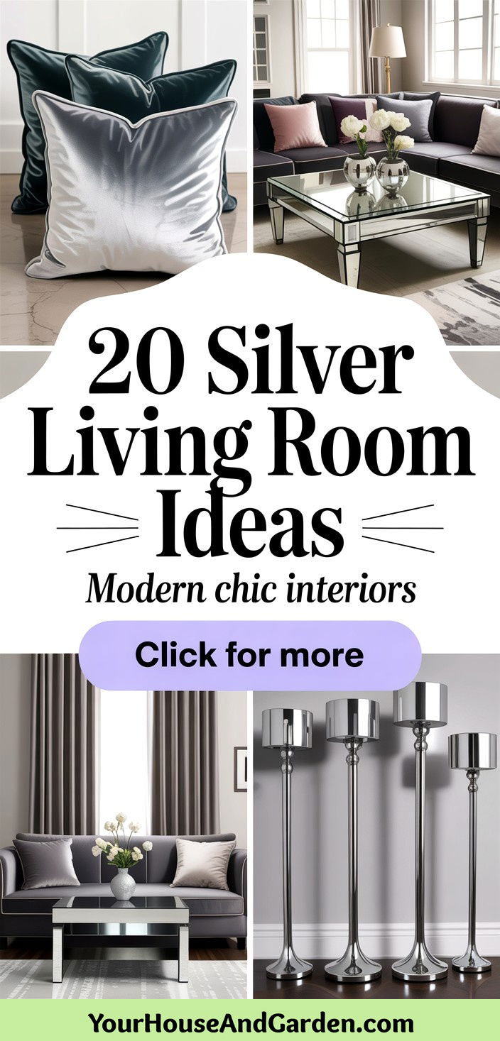 20 Silver Living Room Ideas Modern and Chic Design Inspiration