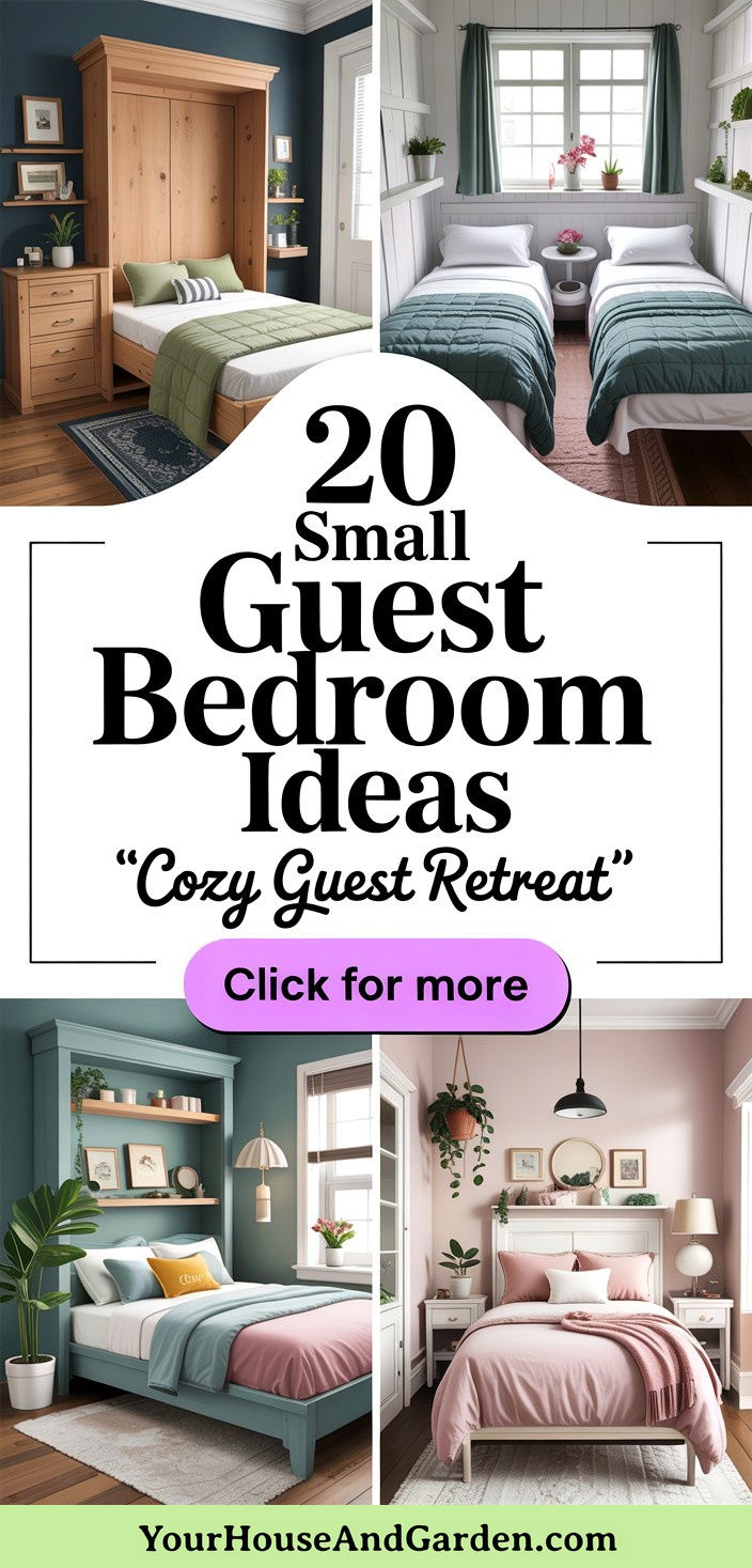 20 Small Guest Bedroom Ideas Create a Cozy Retreat
