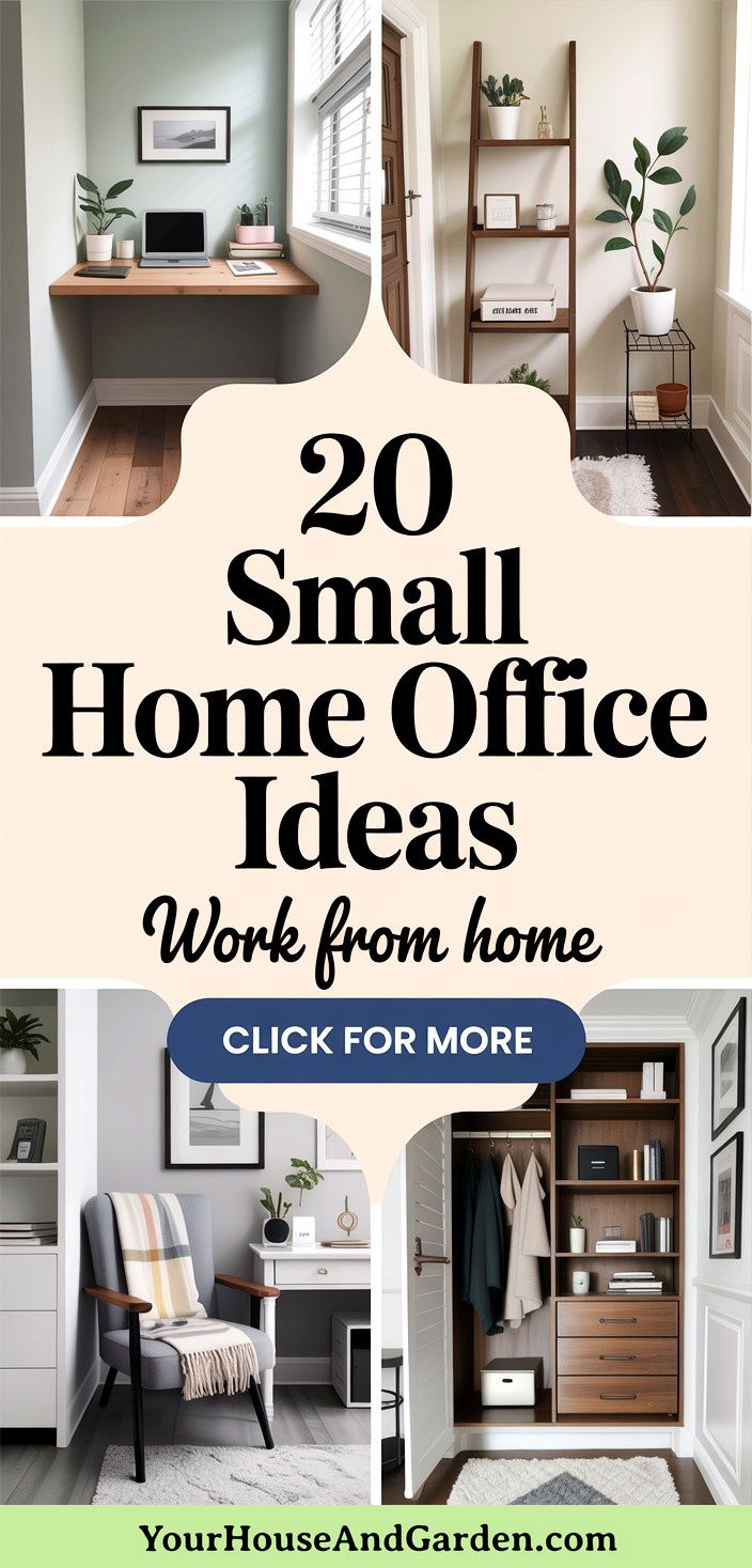 20 Small Home Office Ideas Modern and Functional Designs