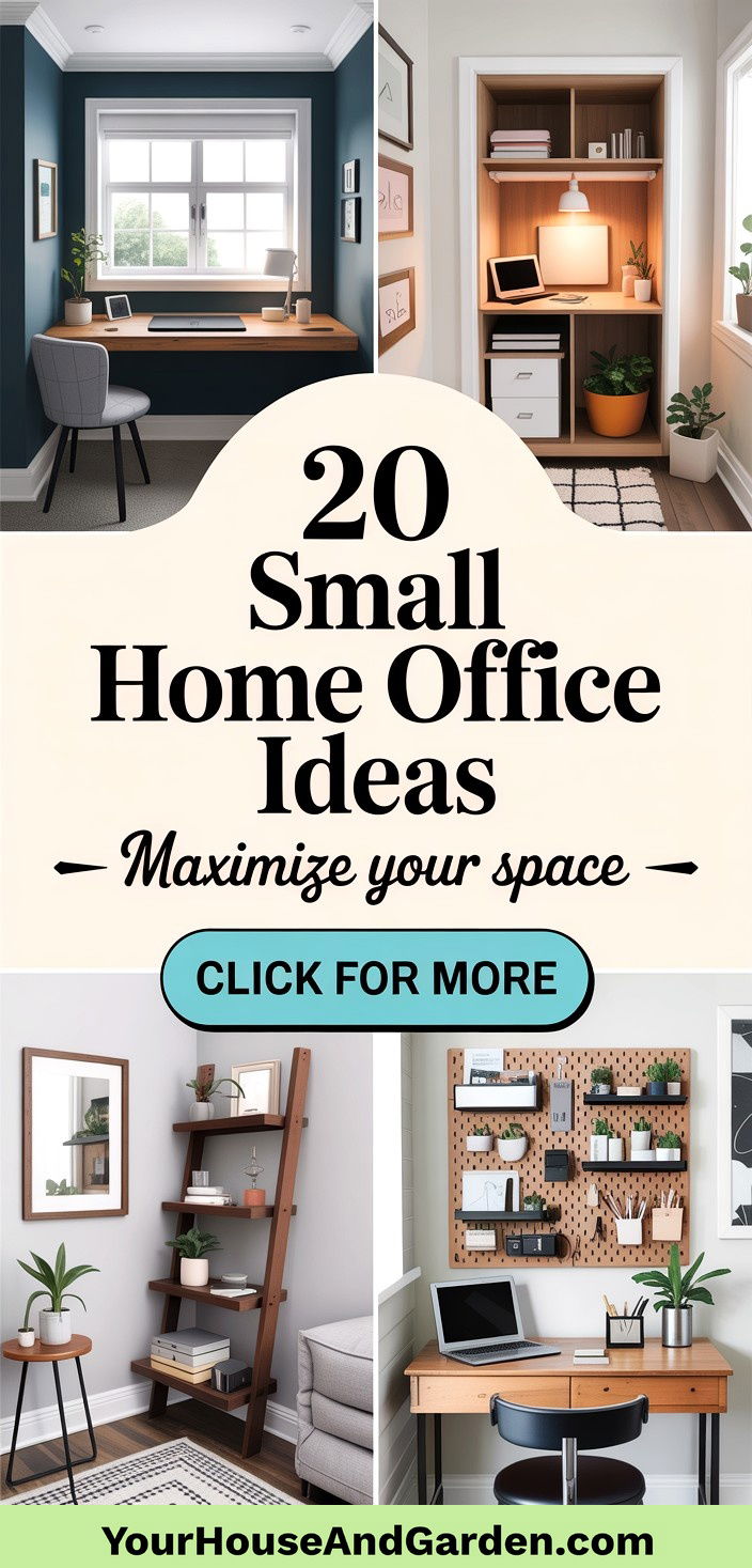 20 Small Home Office Solutions for Productive Compact Spaces - 20 Small Home Office Solutions for Productive Compact Spaces