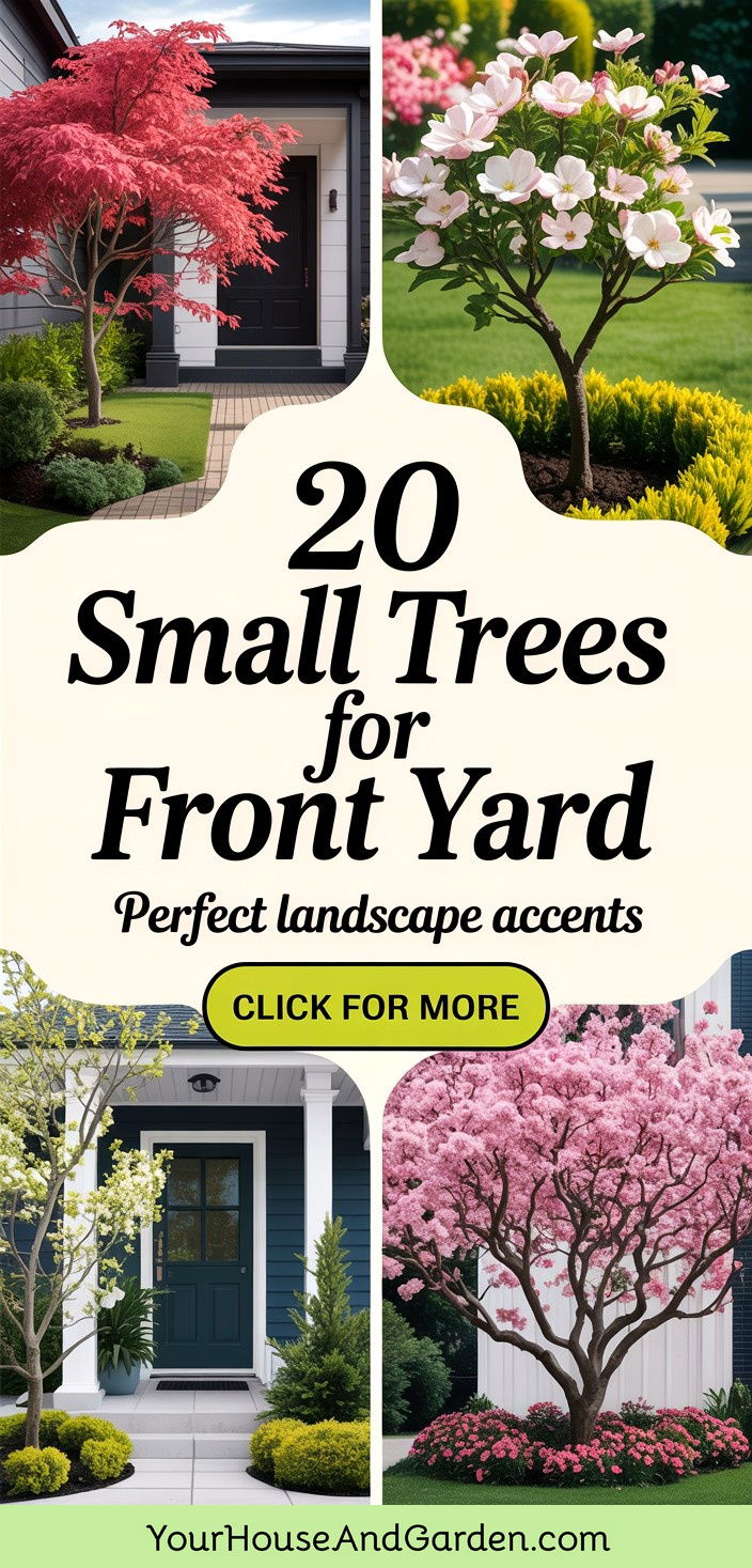20 Small Trees for Front Yard Perfect Landscape Accents