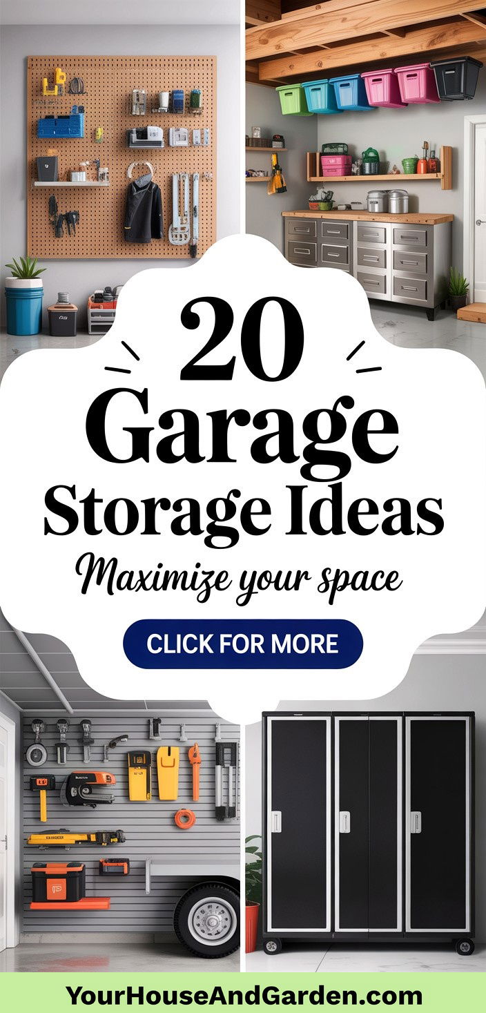 20 Smart Garage Storage Ideas to Maximize Your Space - 20 Smart Garage Storage Ideas to Maximize Your Space