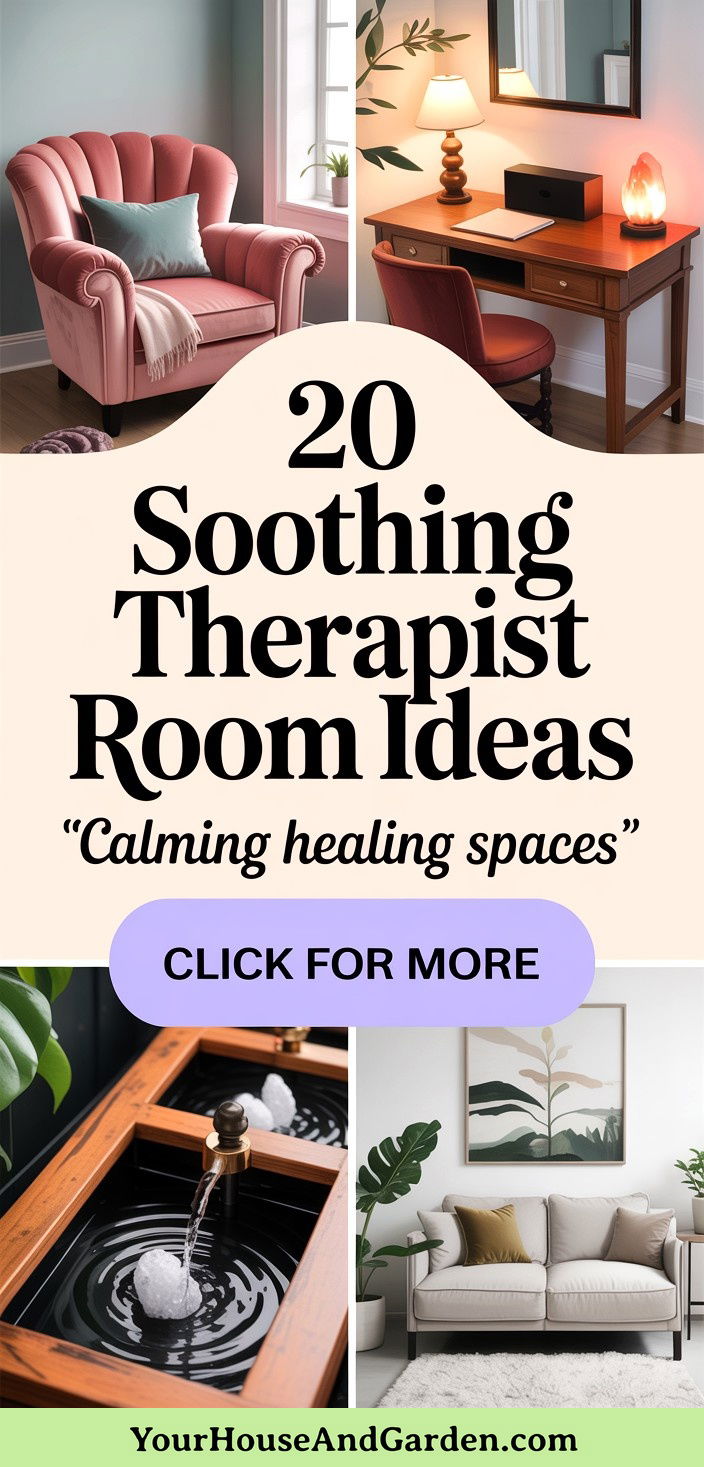 20 Soothing Therapist Room Ideas for Calming Environments - 20 Soothing Therapist Room Ideas for Calming Environments